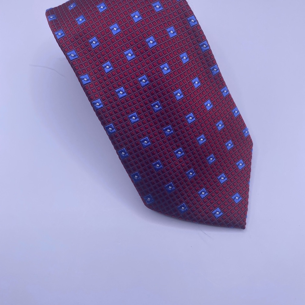 Donald J. Trump Signature Collection Red and Blue Tie